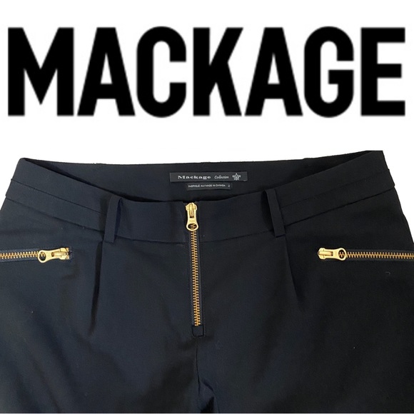 Mackage Pants - MACKAGE Collection wool blend straight leg pants